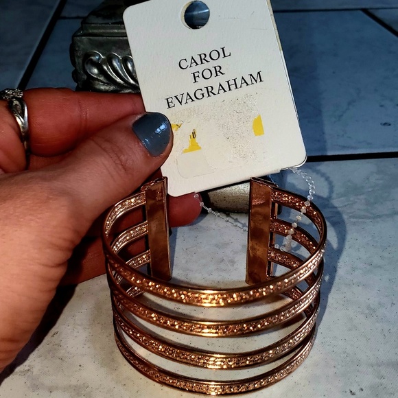 Nwt, Carol for Evagraham bangle bracelet - Picture 8 of 8